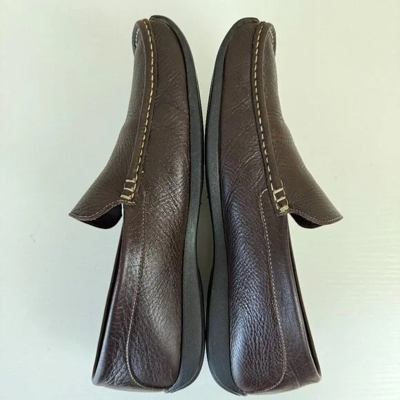 EUC Paraboot Brown Leather Loafer